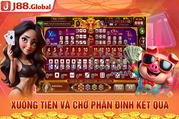 Xuống tiền và chờ phân định kết quả Xuống tiền và chờ phân định kết quả